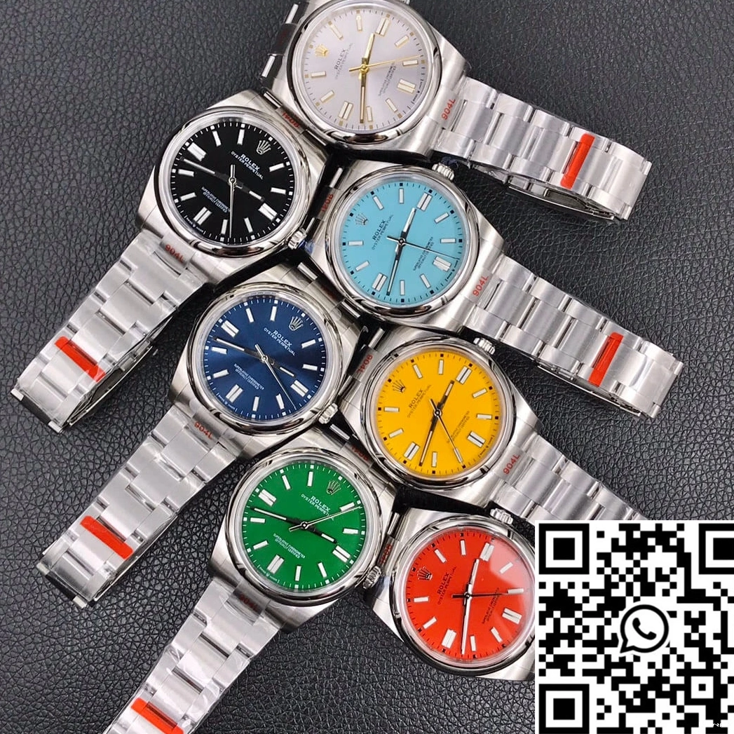 Perpetual Dial Factory Rolex EW Blue Oyster M124300-0003 41MM 0212